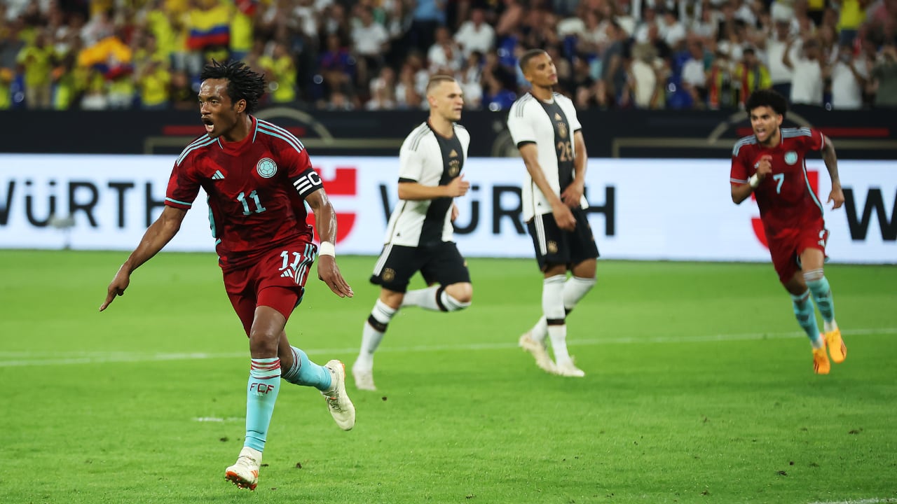 Juan Guillermo Cuadrado fue el capitán de Colombia en el histórico triunfo ante Alemania.