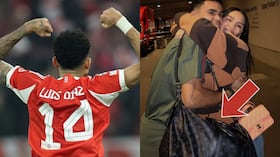 Este es el valor del bolso que lució Luis Díaz en el más reciente partido de la Champions League.