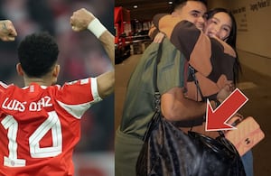 Este es el valor del bolso que lució Luis Díaz en el más reciente partido de la Champions League.