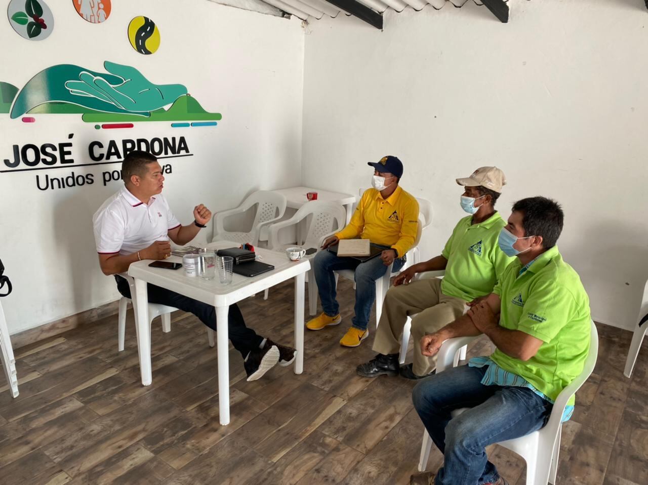 José Humberto Cardona, Alcalde de Olaya, Antioquia,