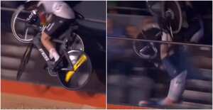 Katy Marchant sufre aparatoso accidente en una competencia