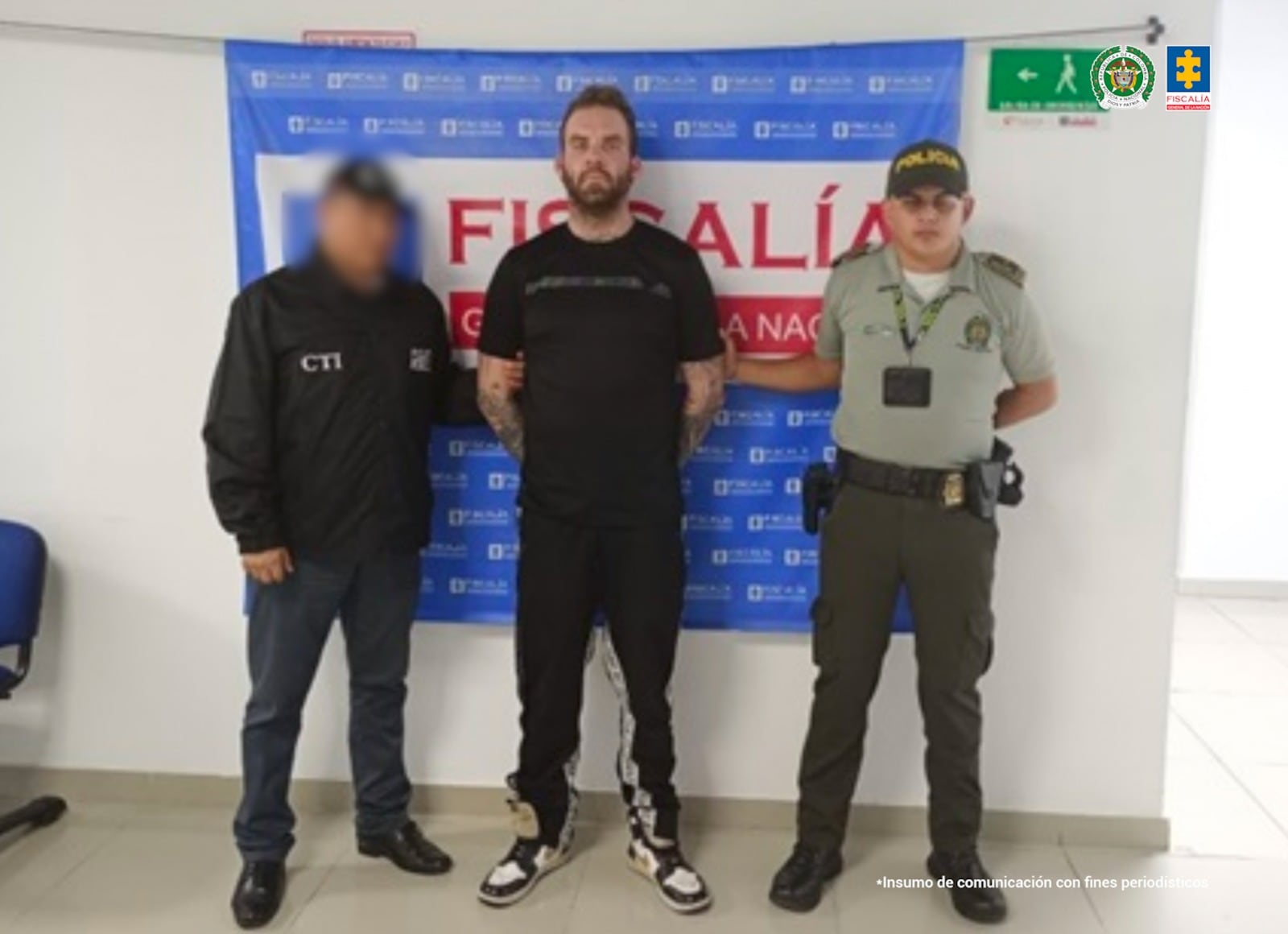 Canadiense propietario de hostal en Santa Marta fue capturado en la terminal de transportes de Cartagena por uniformados de la Policía.
