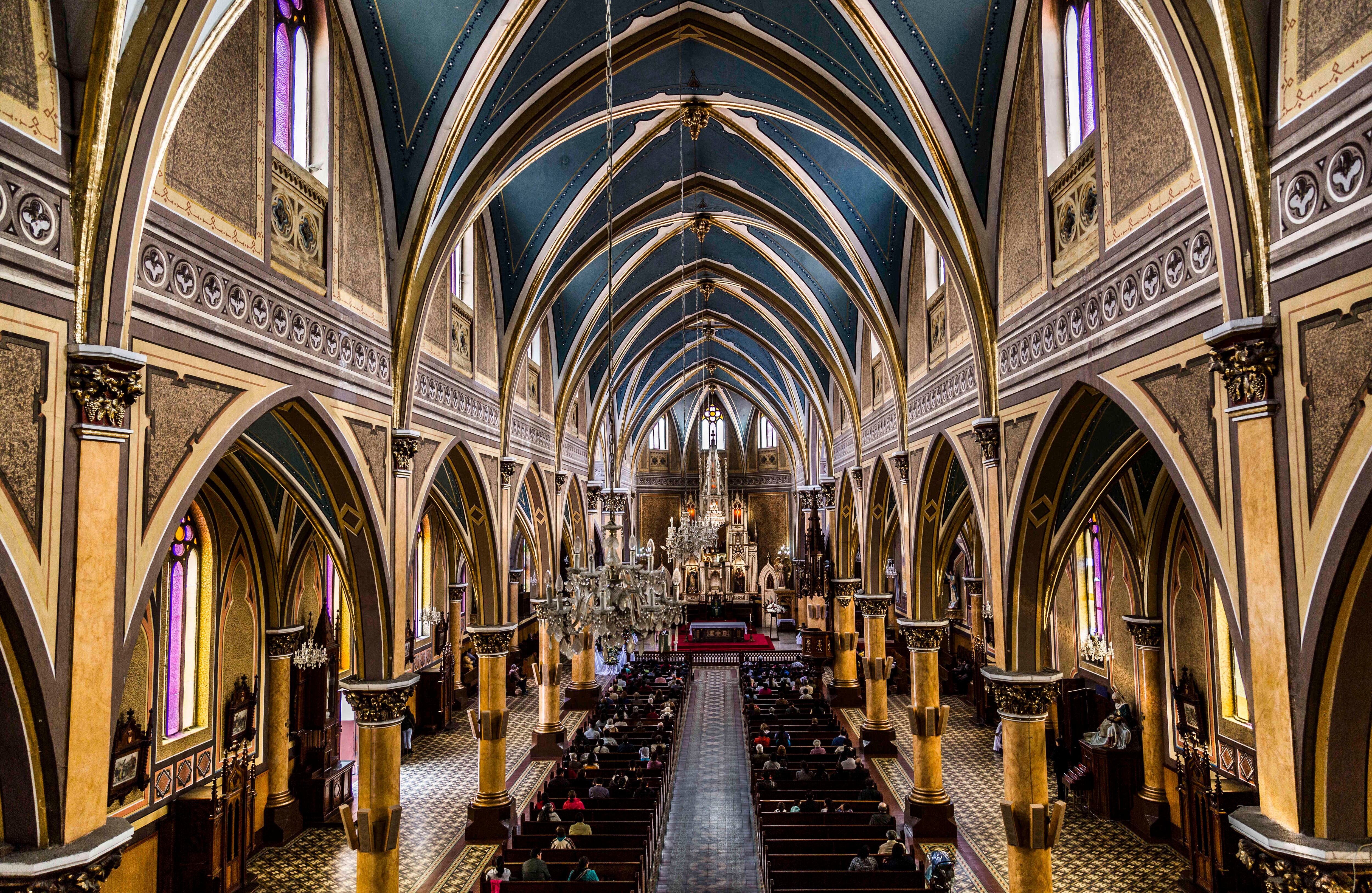 Basílica del Santo Cristo de Ubaté (Ubaté). En 1939 fue inaugurada rescatando un estilo gótico francés. Foto: Semana