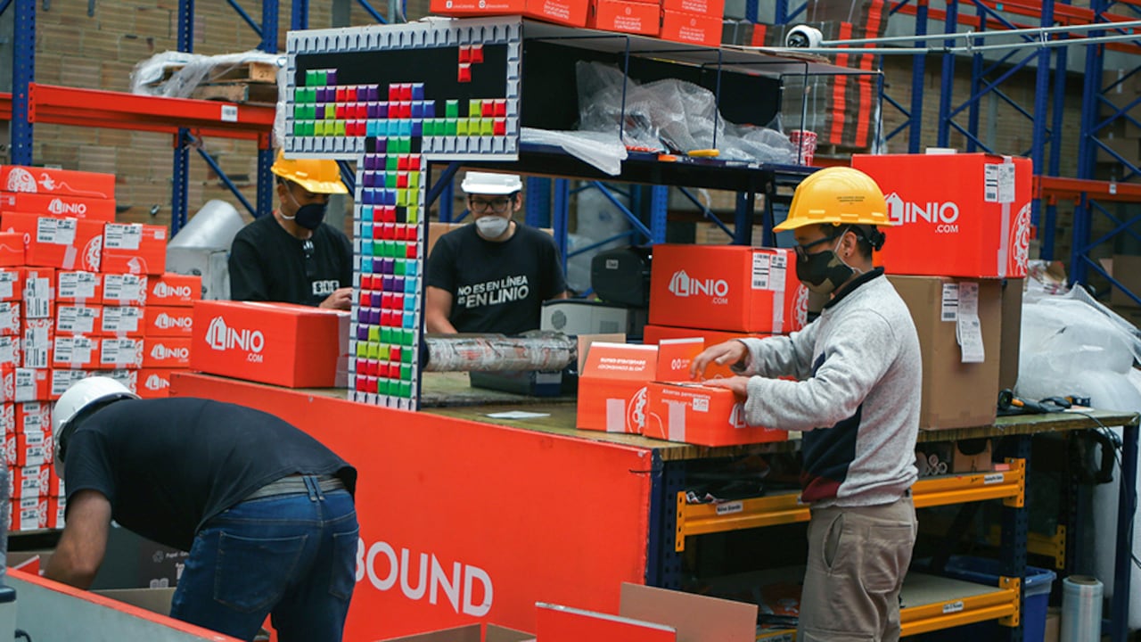 Antes de la pandemia, Linio venía creciendo a un ritmo de 70 por ciento, pero desde marzo ese crecimiento prácticamente se duplicó.