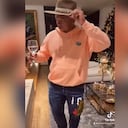 Fredy Guarín sacó a relucir su repertorio como bailarín. Foto Instagram @fgaurin13.