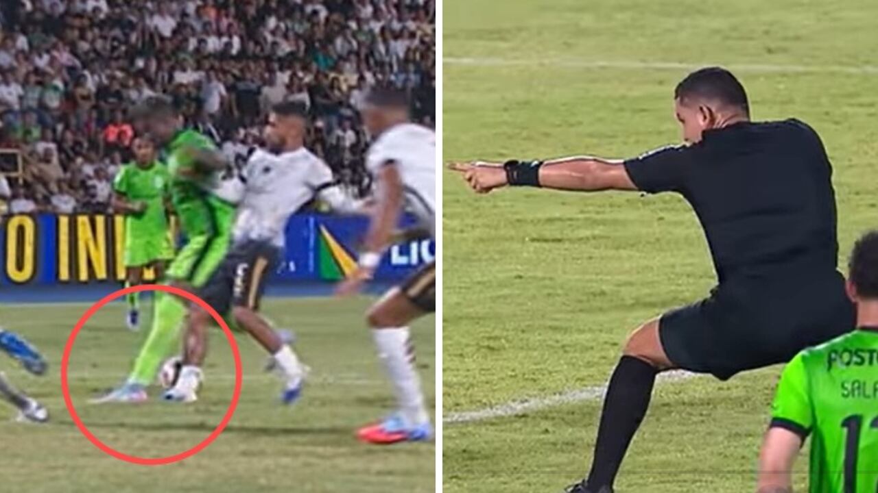 Audios VAR dejan mal parado a Luis Matorel por pitarle polémico penal a Nacional ante Llaneros.