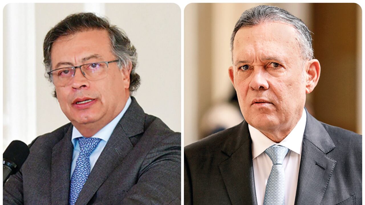 Gustavo Petro y Efraín Cepeda.