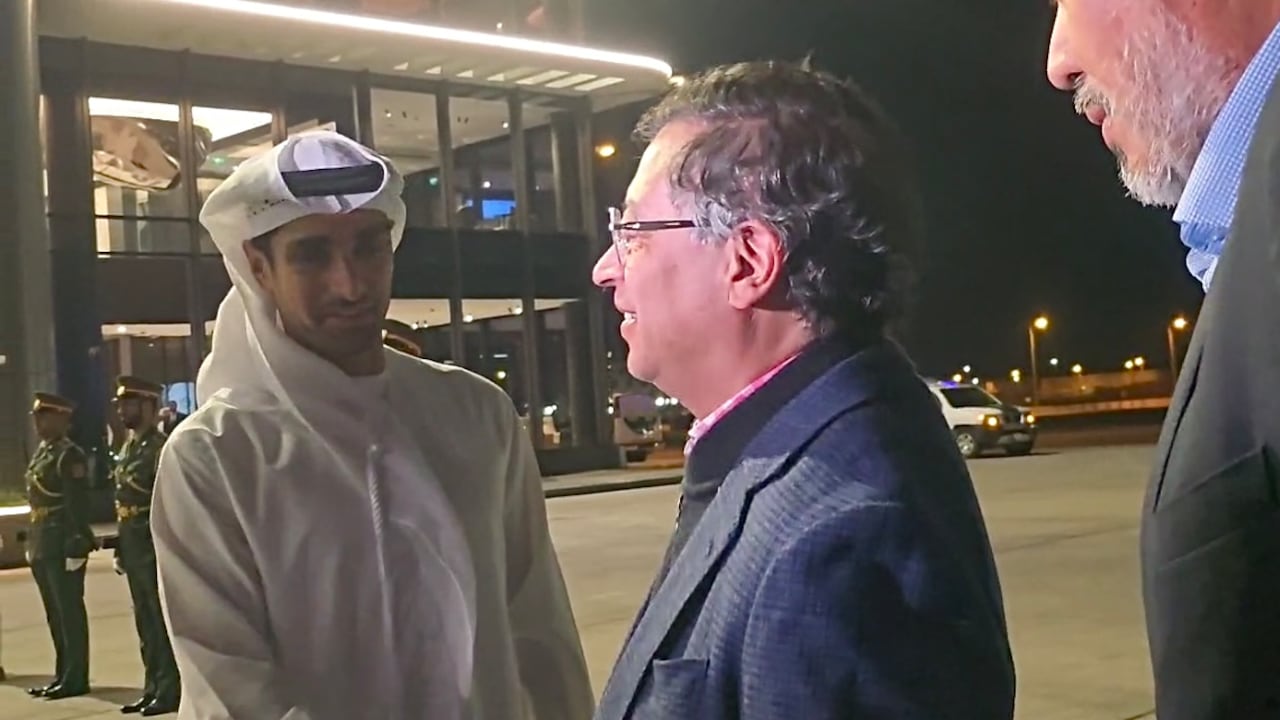 Gustavo Petro en Dubái