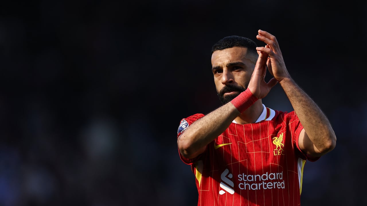 Mohamed Salah, delantero del Liverpool FC hasta 2027.