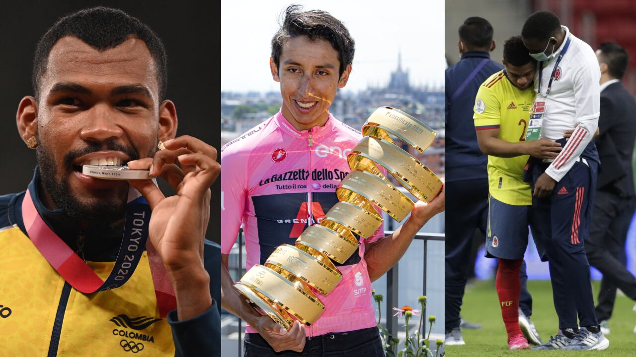 Anthony Zambrano y Egan Bernal fueron de los dos deportistas más destacados del año