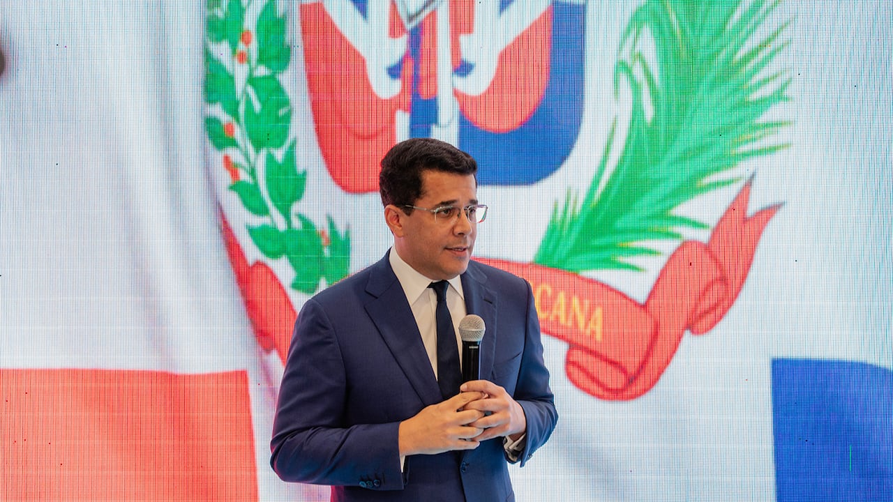 David Collado, ministro de turismo de República Dominicana, en Colombia durante la Vitrina Turística Anato 2025.