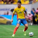 James Rodríguez durante el partido de Colombia ante Paraguay en la Copa América 2024