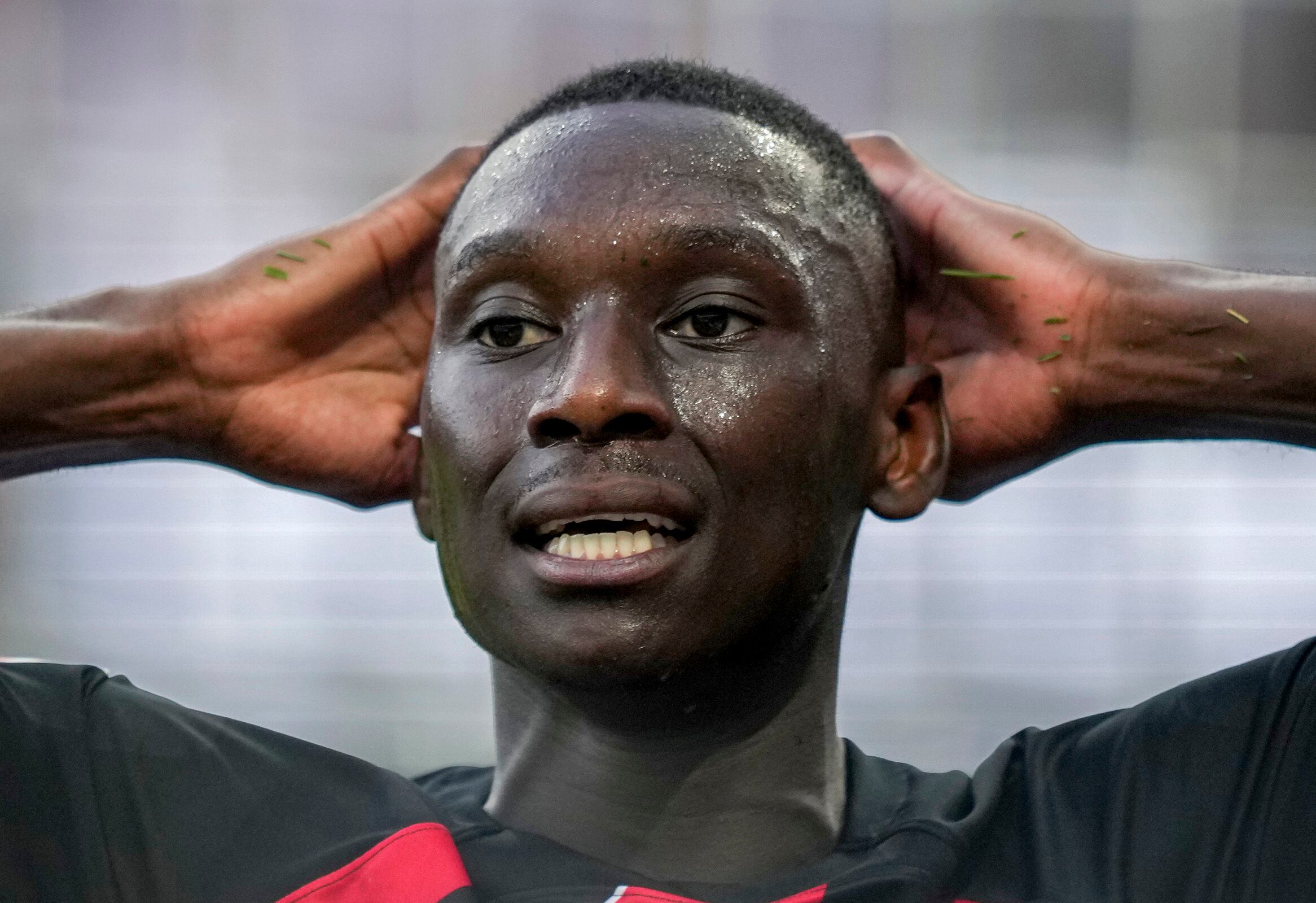 Randal Kolo Muani llegó en 2022 a Alemania.