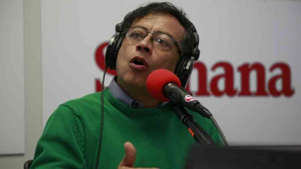 El senador Gustavo Petro, de la Colombia Humana.