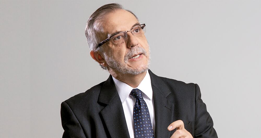 El ministro de Defensa, Iván Velásquez. 