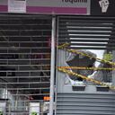 Paro nacional daños en estaciones de transmilenio museo del oro