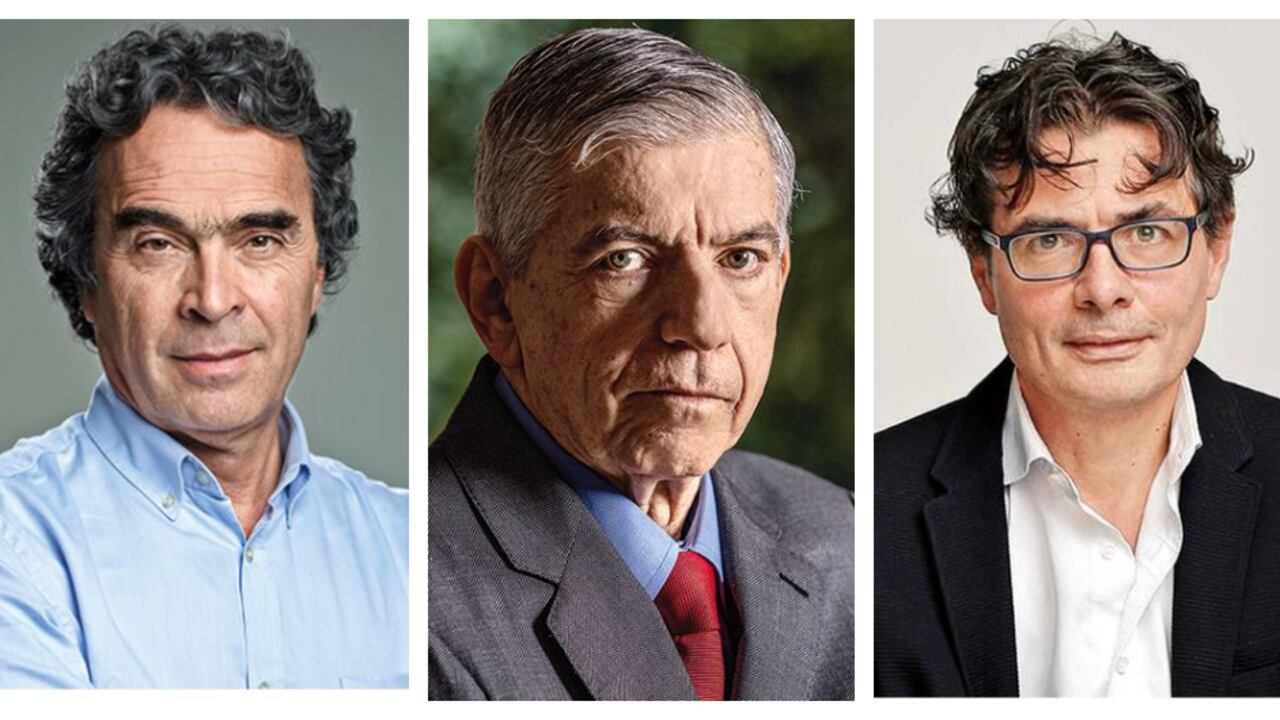 Sergio Fajardo, César Gaviria y Alejandro Gaviria