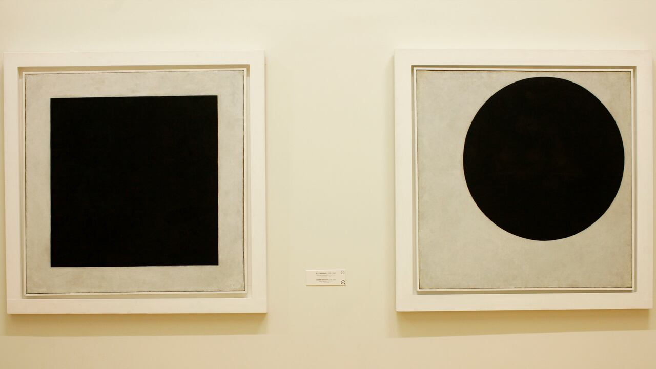 El Museo Ruso, The Russian Museum. Obras de Kazimir Malevich. Foto: Godong/Universal Images Group via Getty Images.