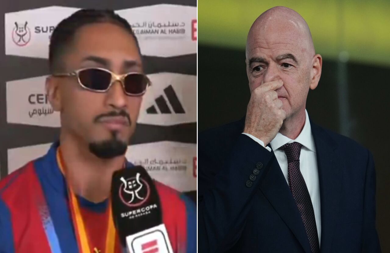 Raphinha aprovechó para criticar la elección del once ideal en la FIFA.