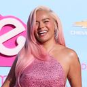 Karol G estuvo en la premiere de Barbie en Los Ángeles, Estados Unidos.