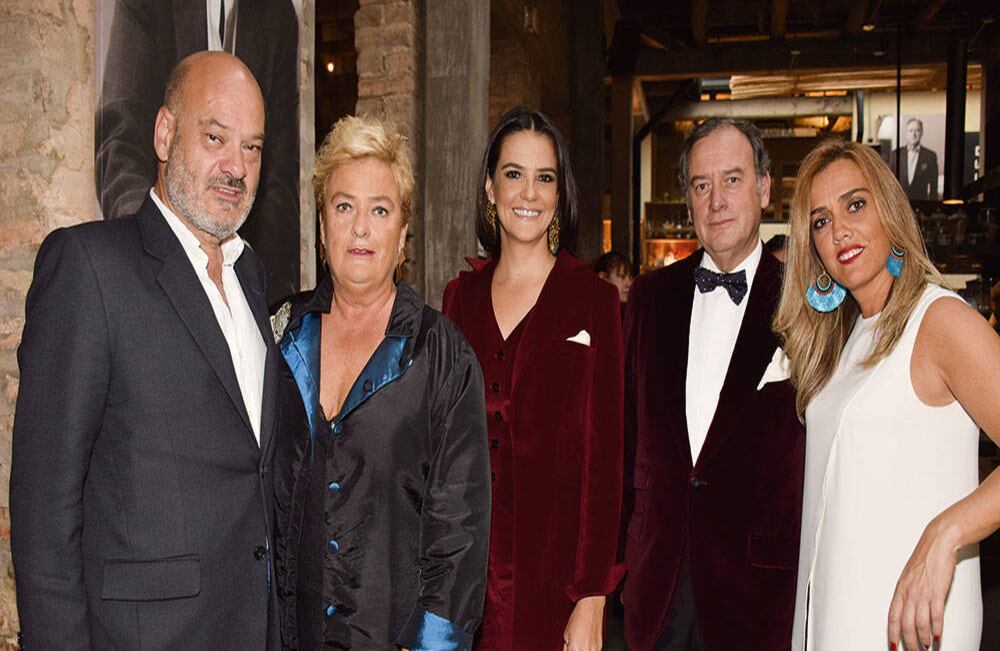 Sergio Polanco, Belén Polanco, María Alejandra Villamizar, Jaime Polanco y Martha Polanco.