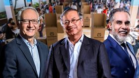 Guillermo Alfonso Jaramillo , Gustavo Petro y Armando Benedetti