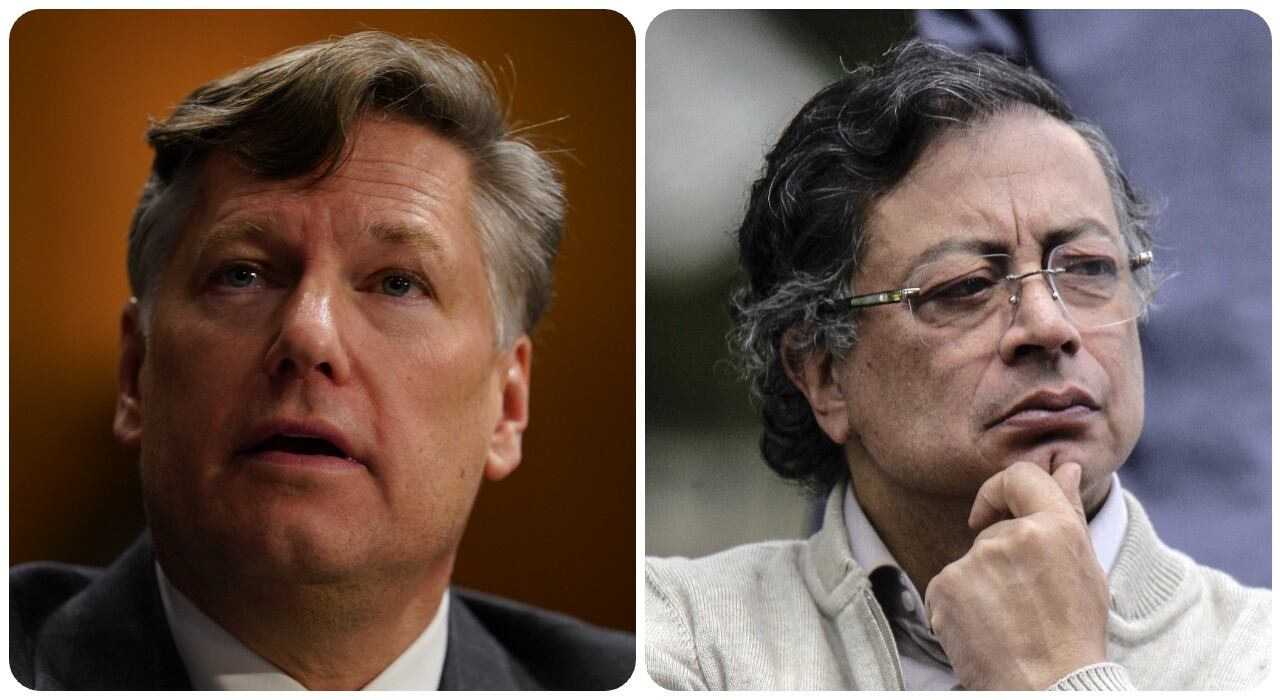 Christopher Landau y Gustavo Petro