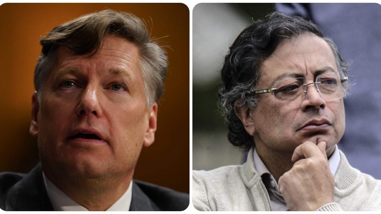 Christopher Landau y Gustavo Petro