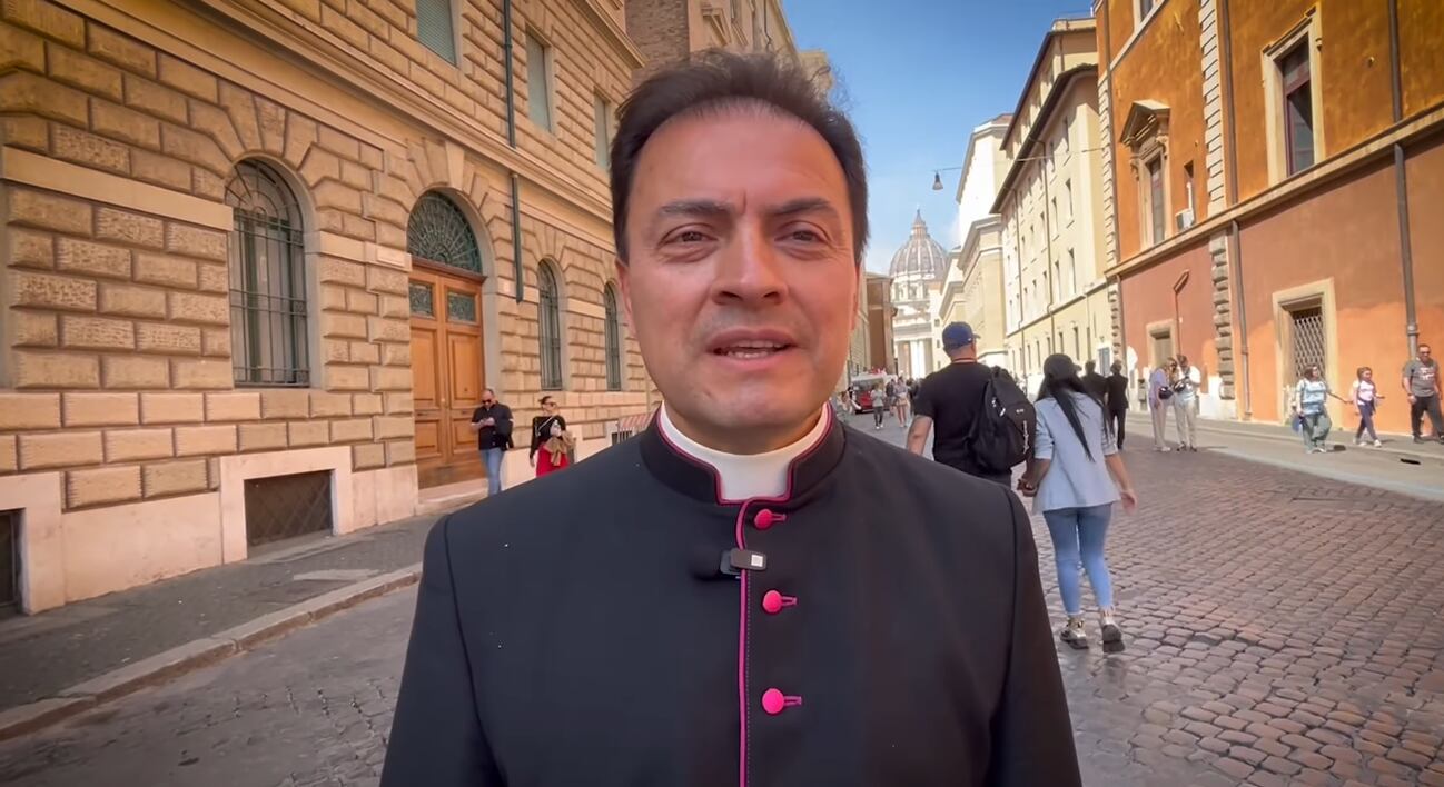 Monseñor Humberto Franco en Roma