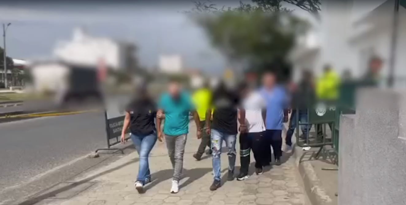 Cayeron ‘Los Taquilleros’ temida banda que robaba en entidades de recaudo de dinero en Cali.