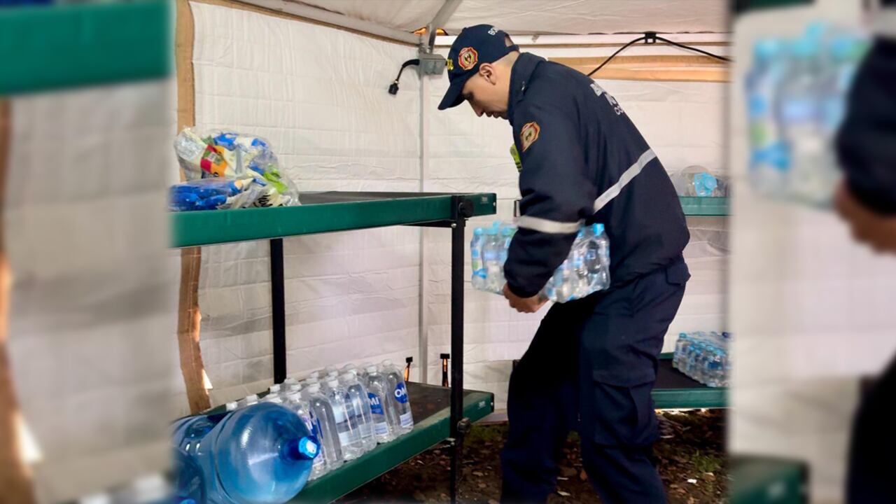 4-72 se solidariza con los héroes que apagaron los incendios en los cerros orientales de Bogotá
