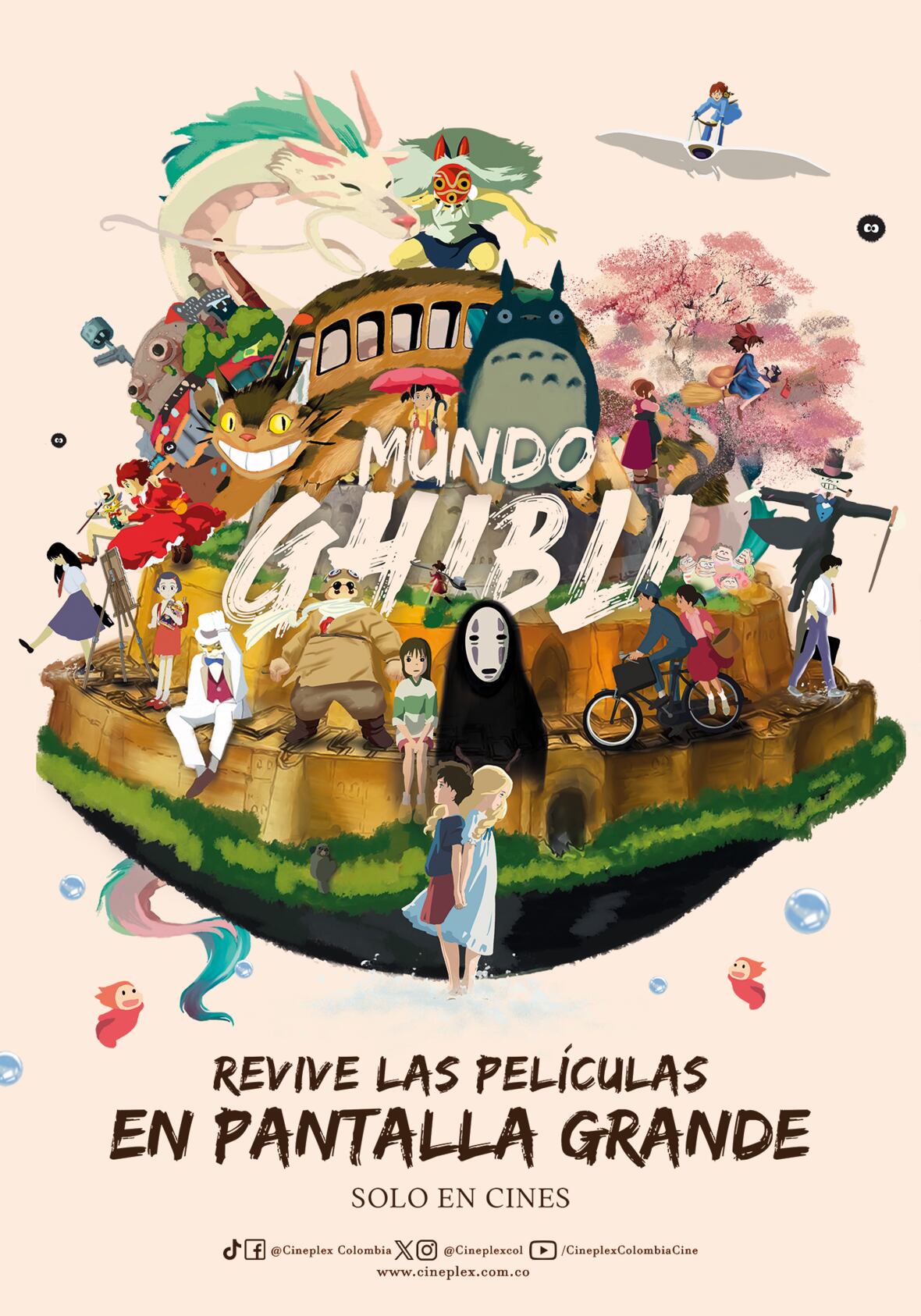 El ciclo del Mundo Ghibli comenzará el 7 de agosto con el reestreno de la aclamada obra maestra El Viaje de Chihiro