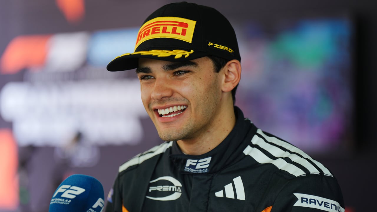 Sebastián Montoya consiguió su segundo podio consecutivo en Fórmula 2 2025.