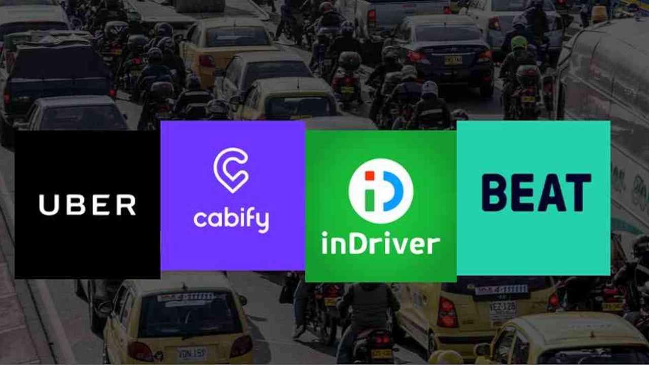 Aplicaciones de transporte terrestre de pasajeros.