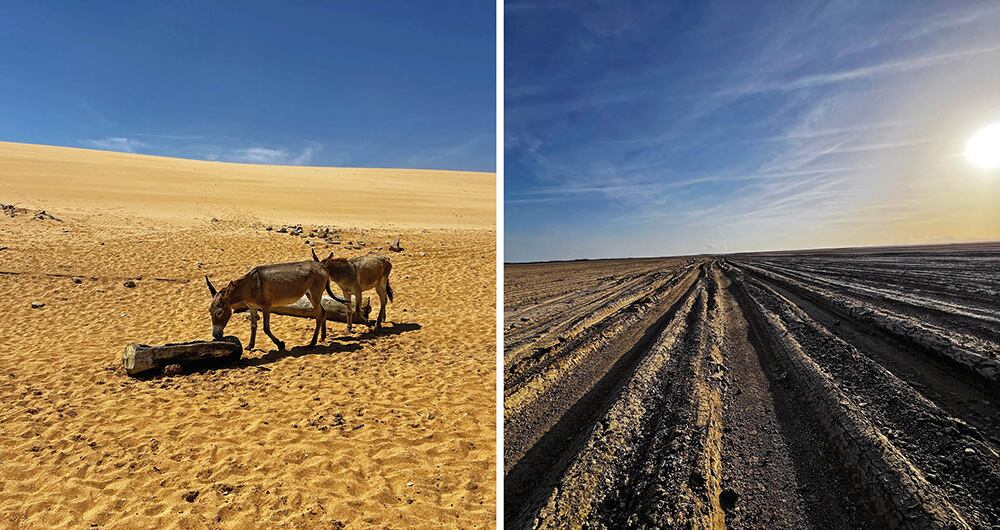 Los polémicos carrotanques servirán en zonas cercanas a Uribia. En la Alta Guajira hay dunas, rocas y vías bañadas por el mar que entierran estos vehículos.