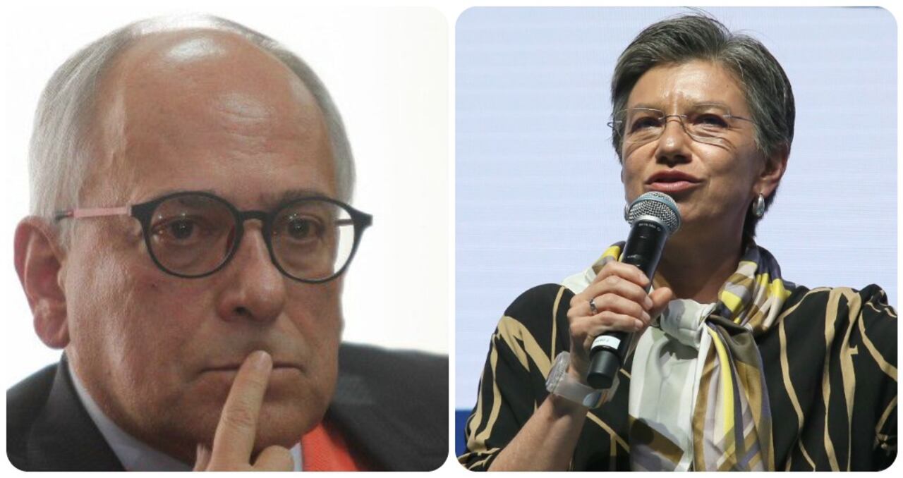 José Obdulio Gaviria y Claudia López.