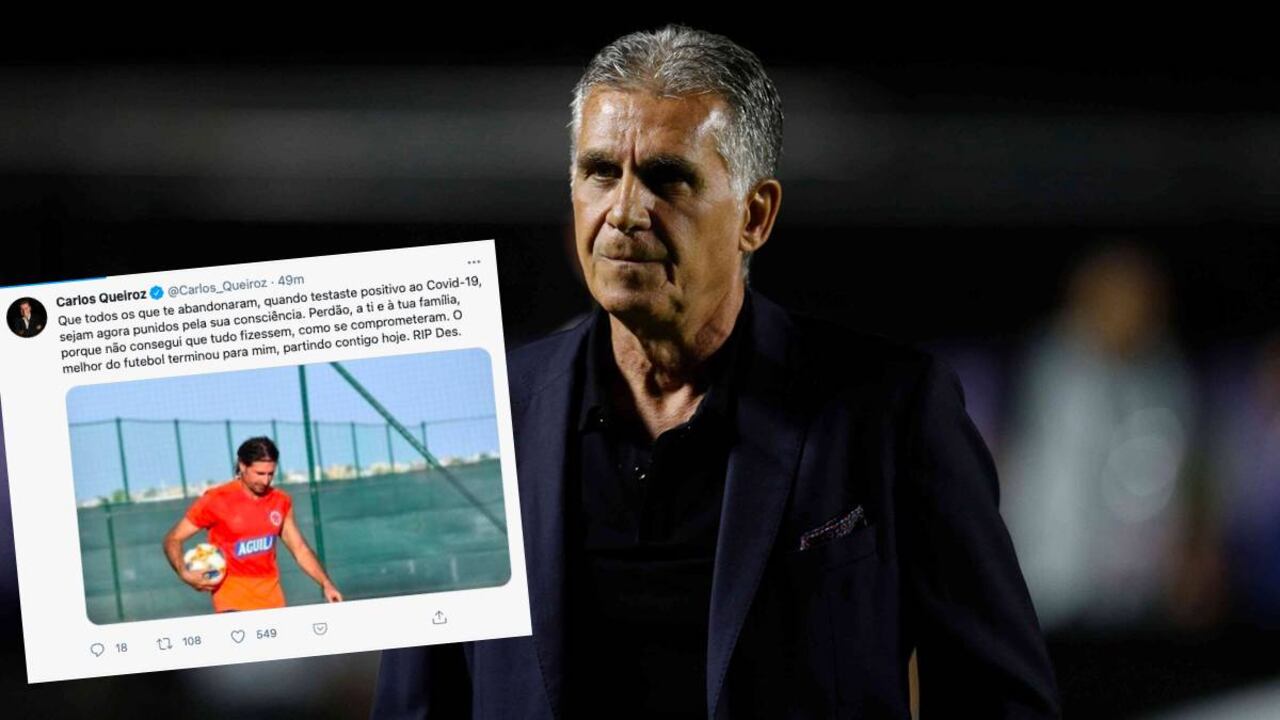 Queiroz se expresó con un doloroso tuit tras enterarse de la muerte de McAleenan.