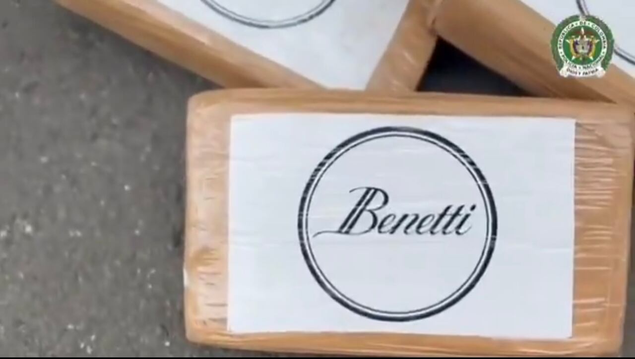 Marca de cargamento de cocaína incautada por las autoridades