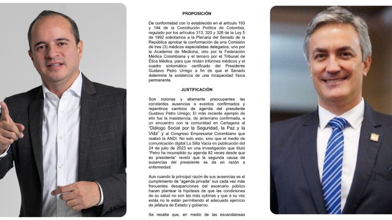 Los congresistas Juan Espinal y Christian Garcés lideran la propuesta.