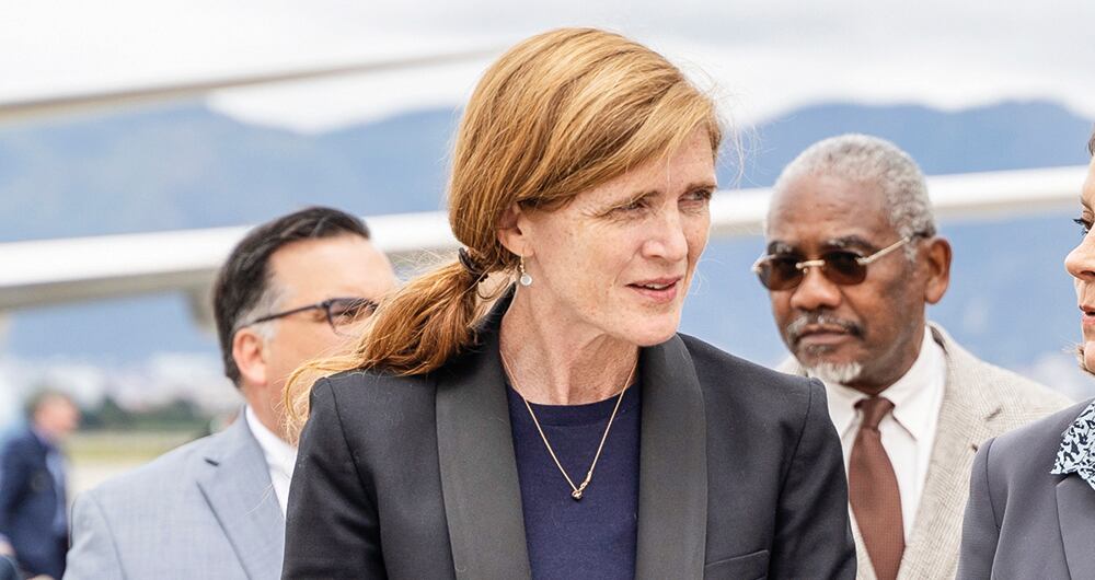 Samantha PowerEnviada del Gobierno de Estados Unidos