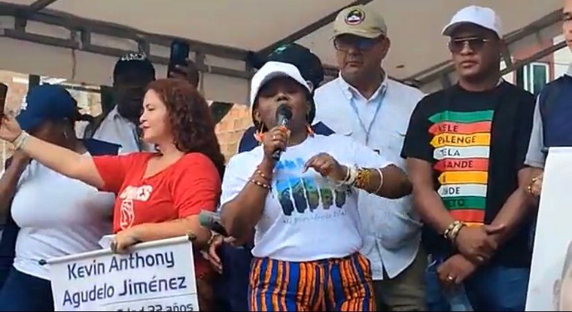 "Que viva la primera línea", esta fue la polémica frase de Francia Márquez durante la marcha del Día del Trabajo 2023, en Cali.