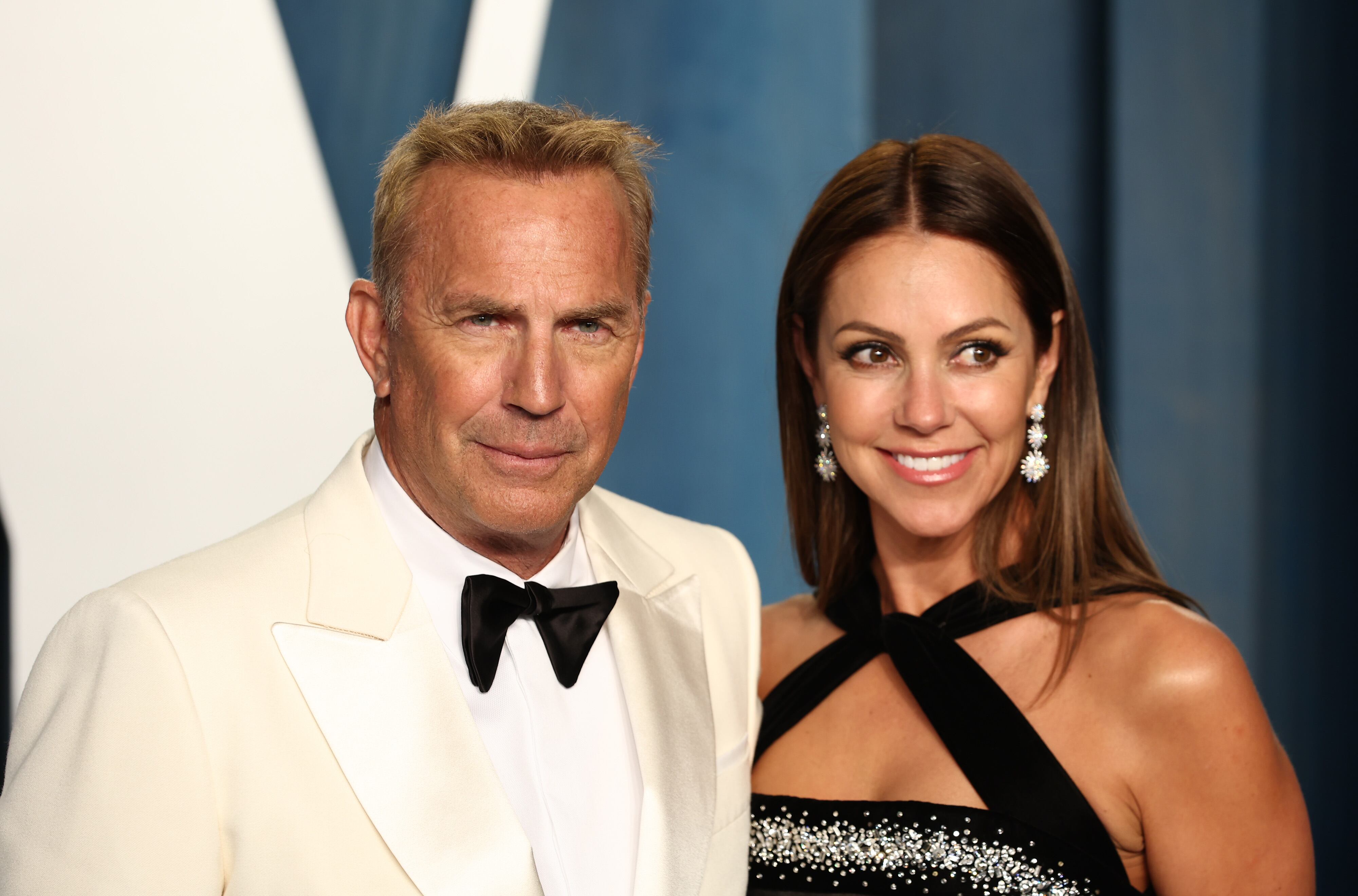 Kevin Costner and Christine Baumgartner