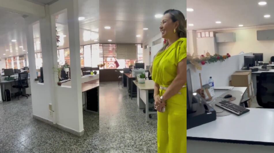 Alcaldesa de Ibagué sorprendió a sus funcionarios en la mañana de este 2 de enero.