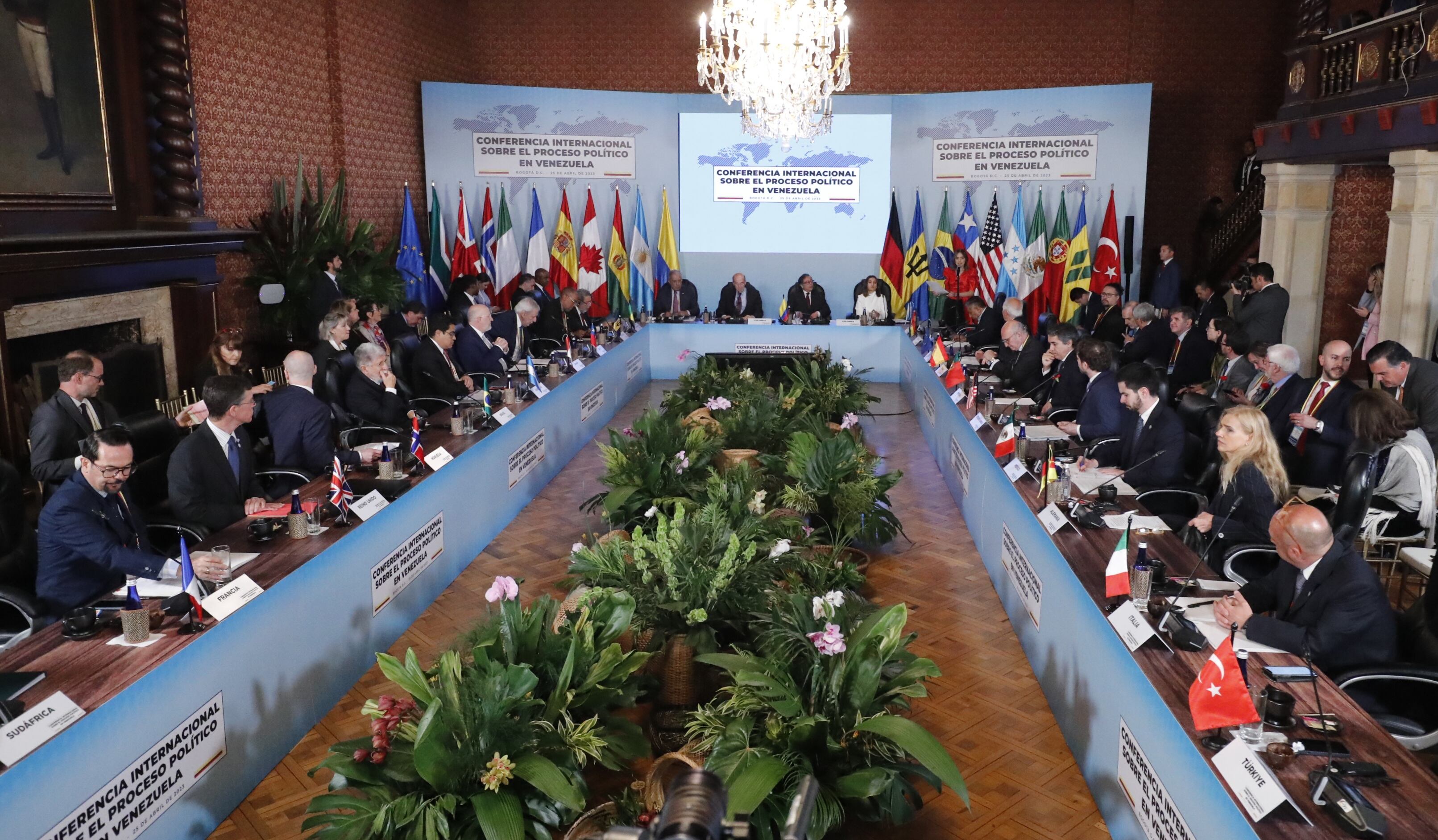 Conferencia internacional sobre el proceso político en Venezuela