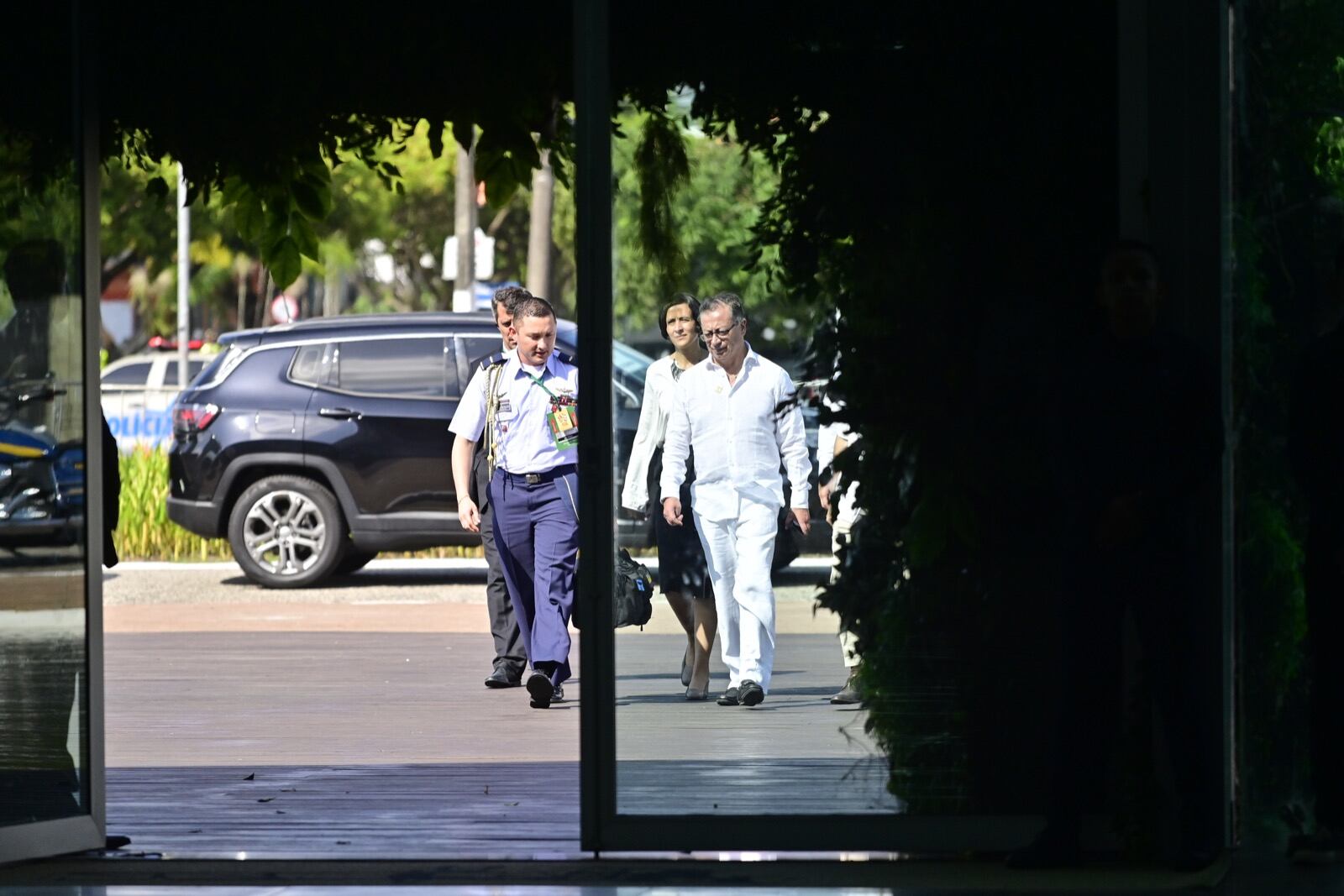 Presidente Gustavo Petro en Brasil para participar en la cumbre de la amazonía "juntos por nuestros bosques"