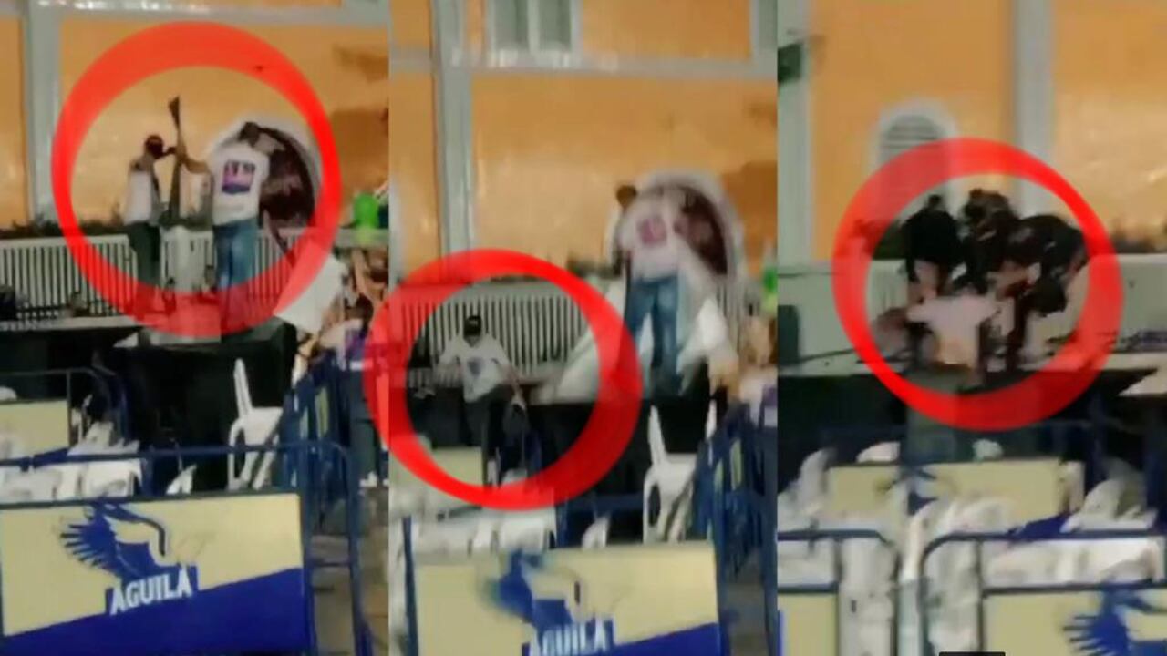 William Dau se cae de un escenario en Cartagena