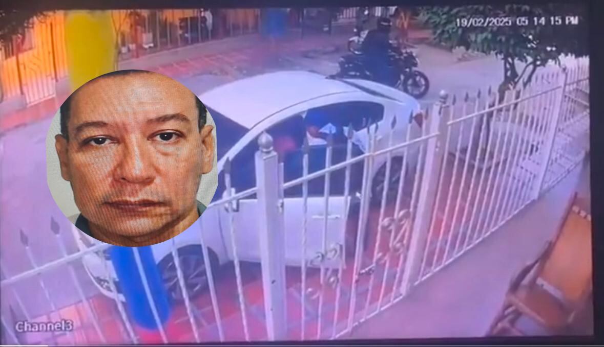 Así asesinaron a un fiscal en Barranquilla.