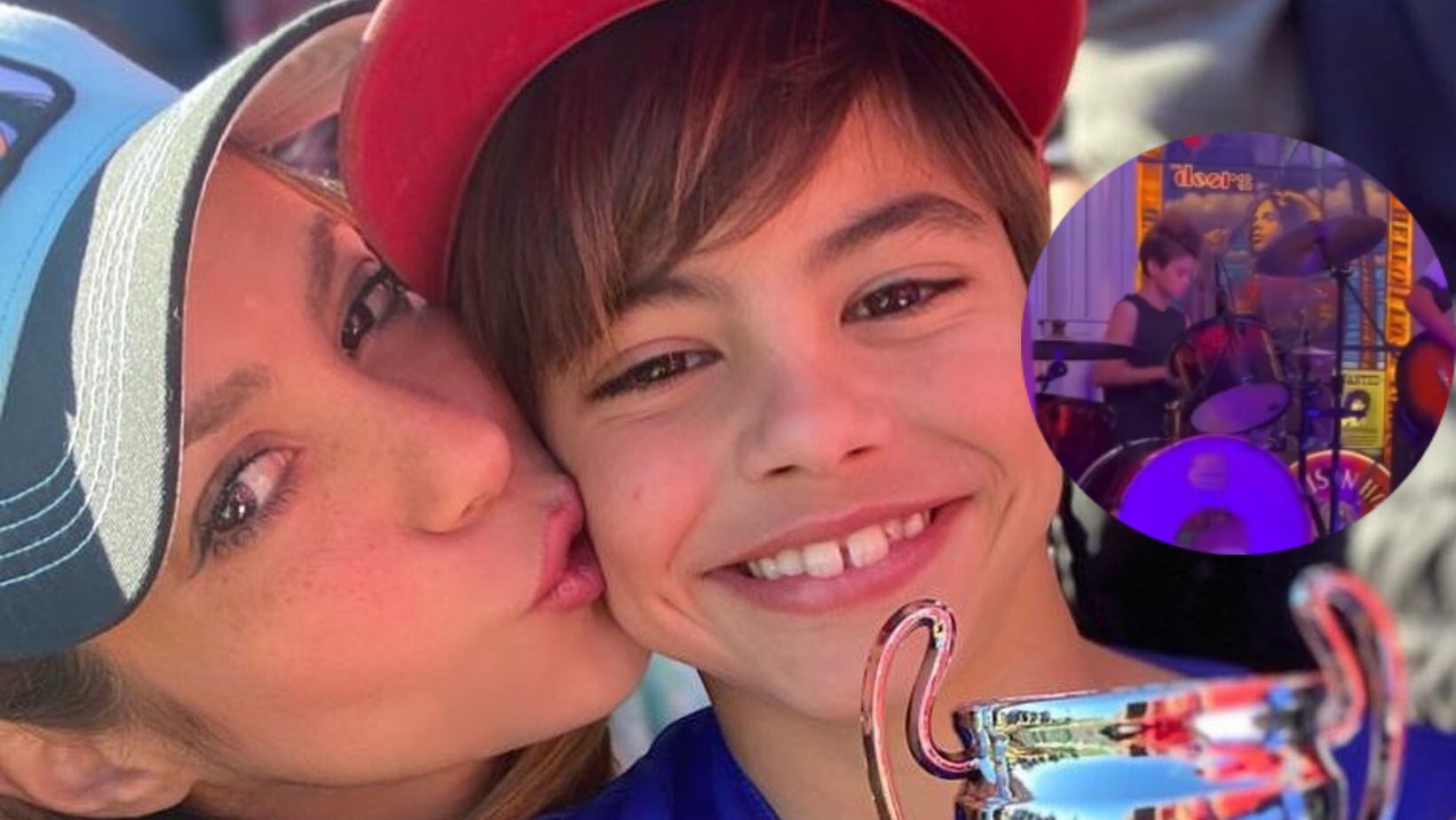 Hijo de Shakira le heredó su talento: la artista lloró al verlo tocar la batería en pleno show
