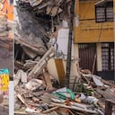 Desde Piedecuesta llegó a Pereira este enorme caldero con una misión: preparar 6.000 almuerzos para los damnificados del terremoto.