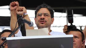 Iván Cepeda en Barranquilla.